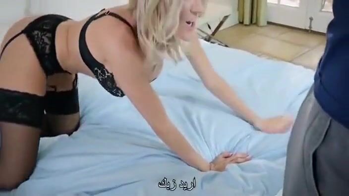 تنتقم من زوجها لتنيك ابنها الممحون - سكس مترجم