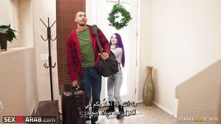 قمت بممارسة الجنس مع زوجة ابني ليلة رأس السنة - سكس مترجم