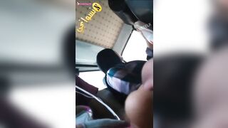 فيديو تحرش لشاب مصري مطلع زبه في عربية اجرة