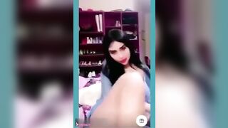 فيديو جورجينا درويش تلعب في بزازها الحليون